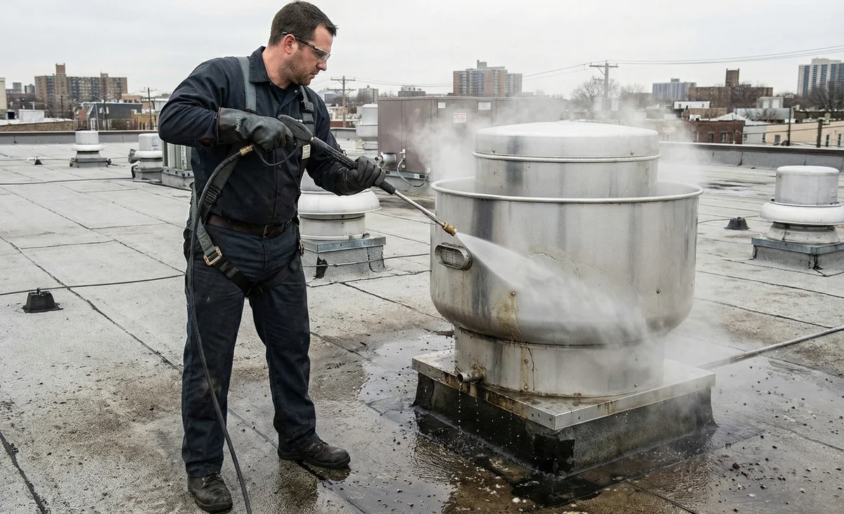 Boston Hood Cleaning Pros professional team